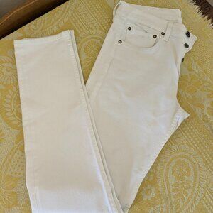 Rag and Bone Fit 2 Slim Jeans - Sz 29 - White